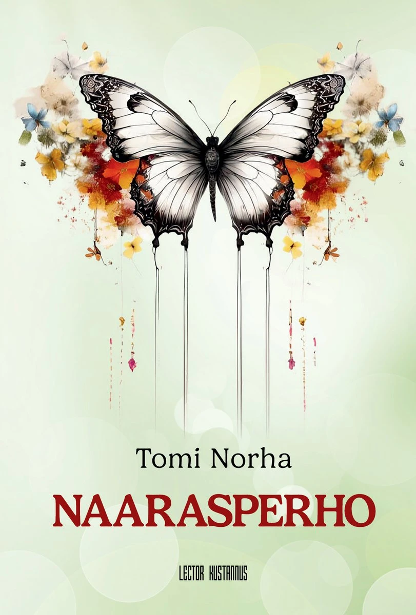 Naarasperho-kirjan kansi