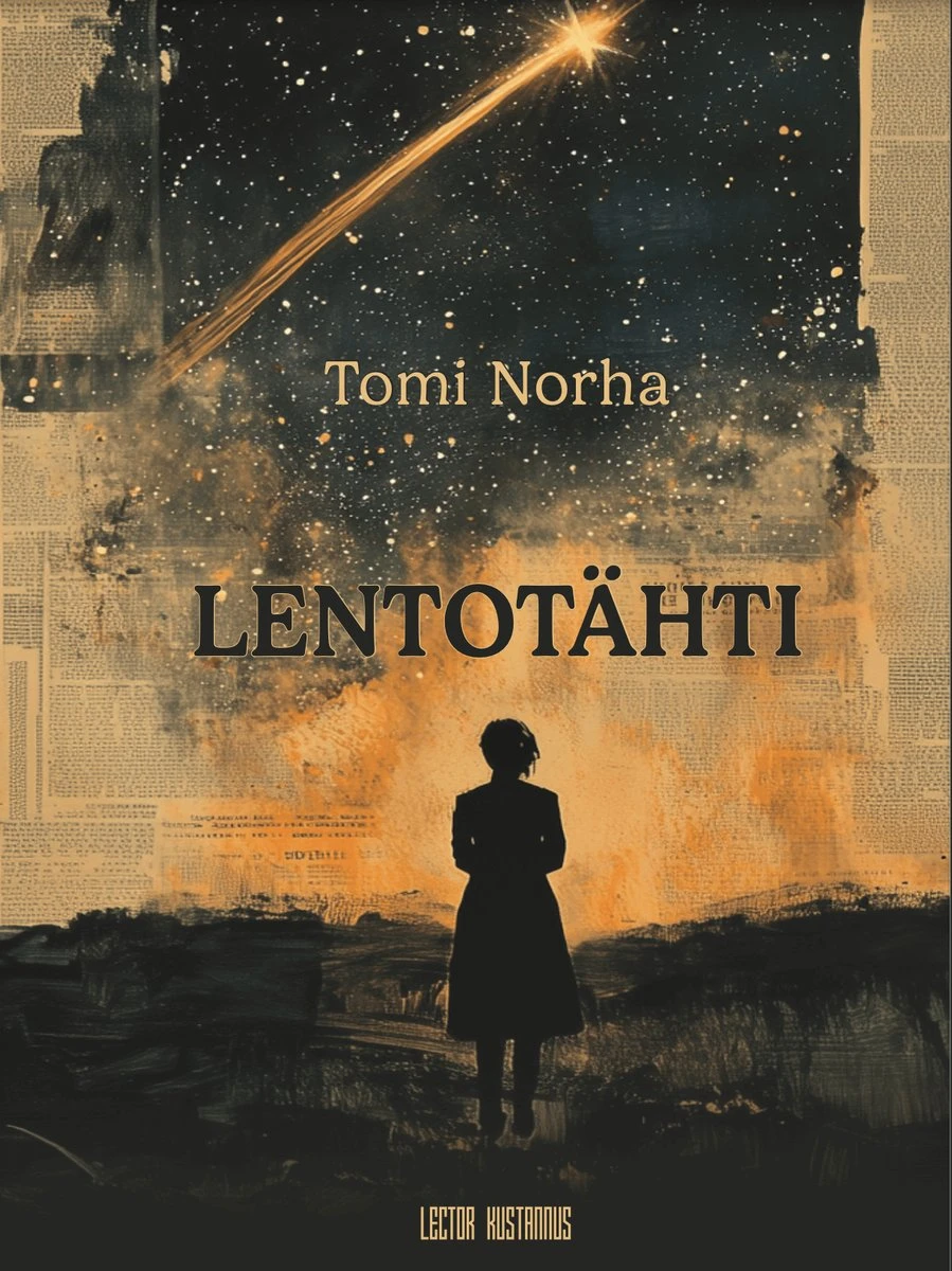 Lentotähti-kirjan kansi