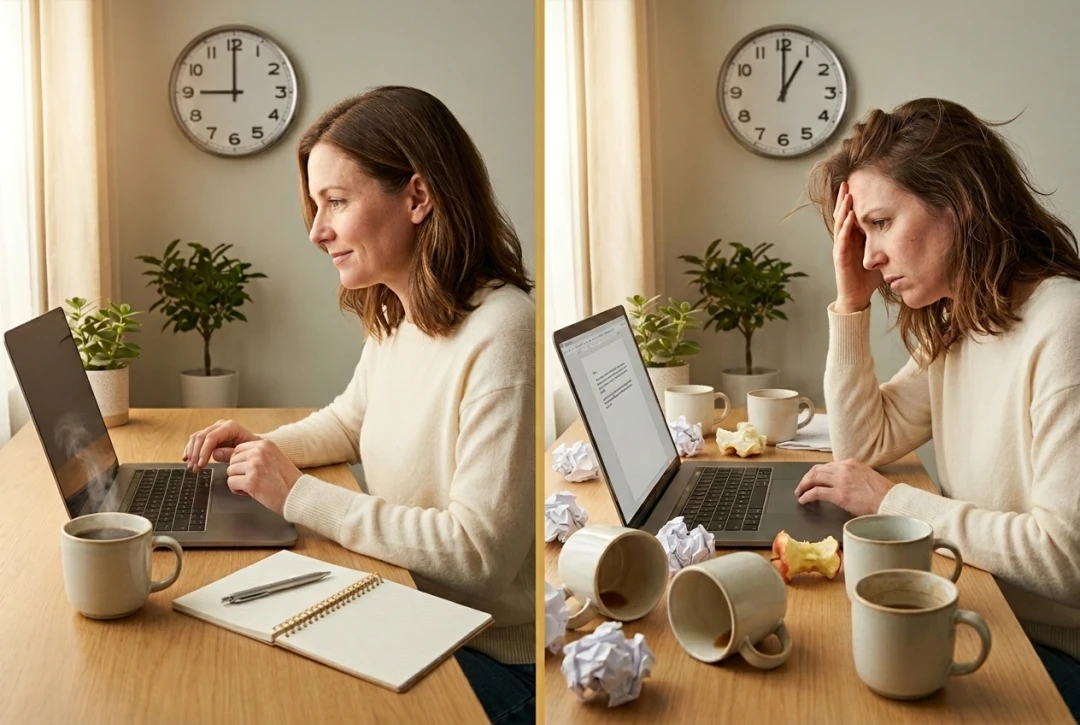 The AI Blog Coach collapses four hours into five minutes